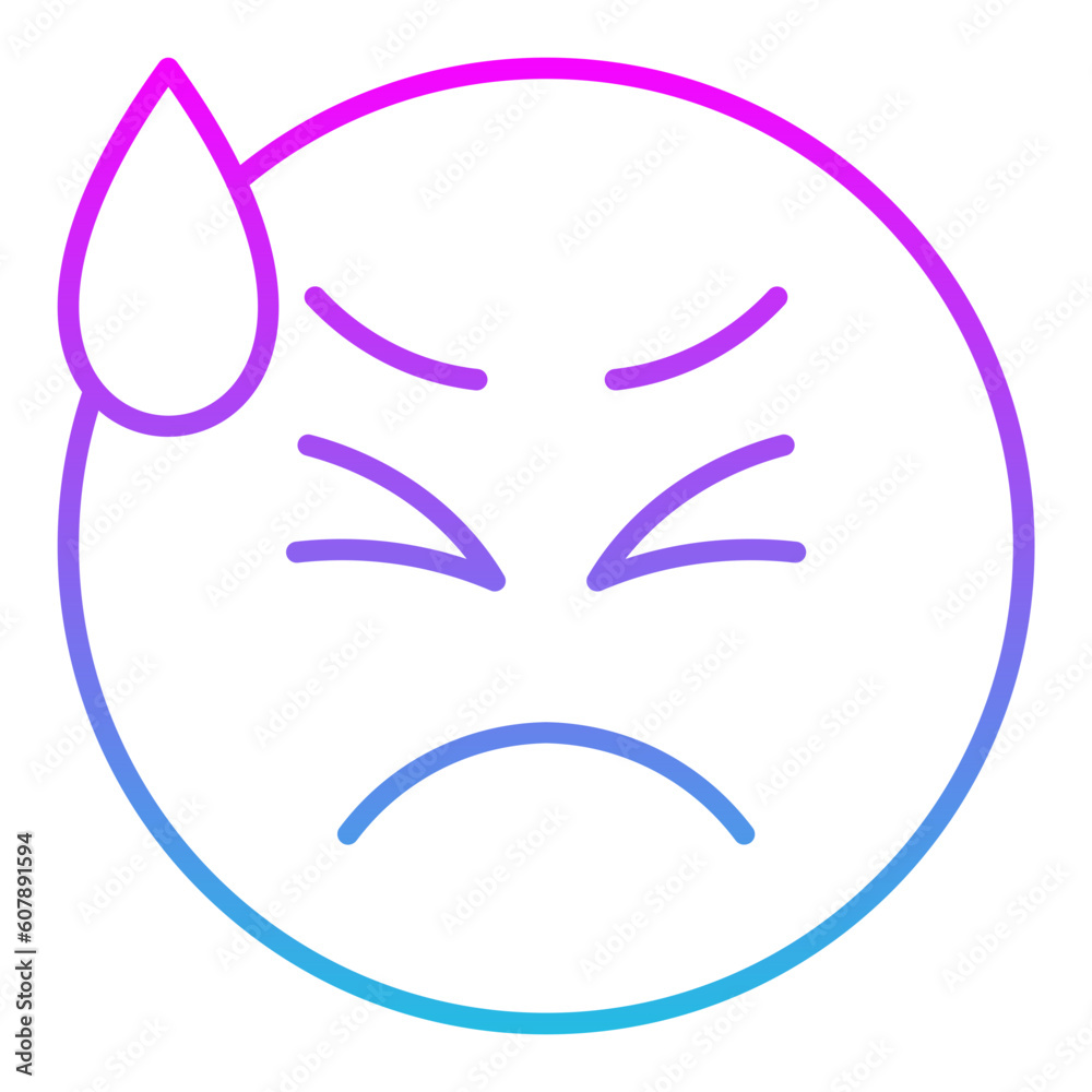Upset Icon