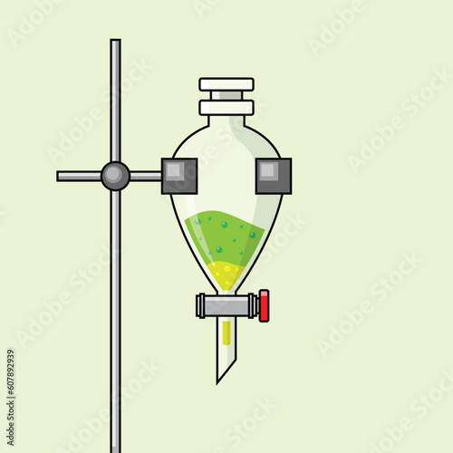 illustration of a separation Funnel