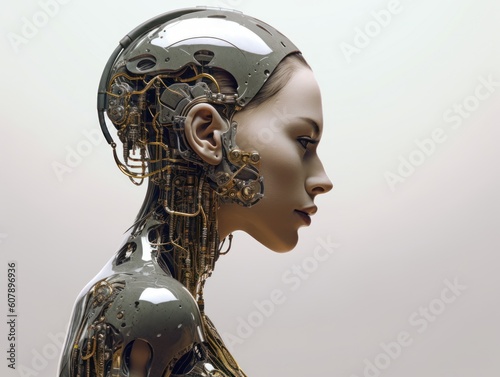AI robotic woman