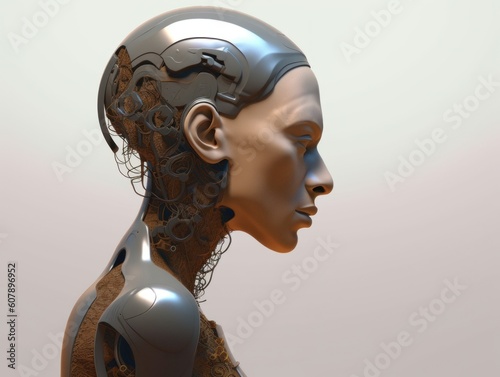 AI robotic woman