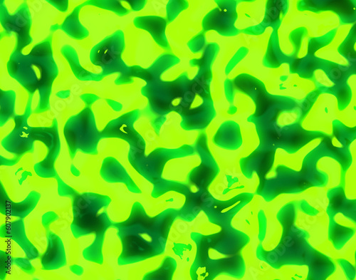 Liquid Green Abstract Pattern Background Illustration