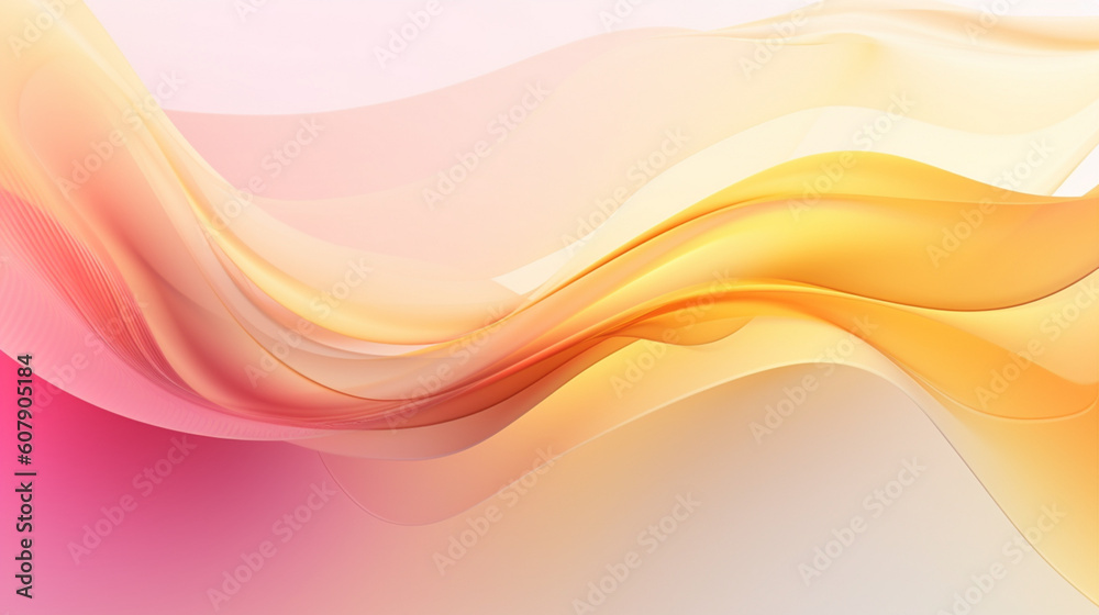 Abstract colorful wave background, Generative AI Abstract colorful wave background, Generative AI