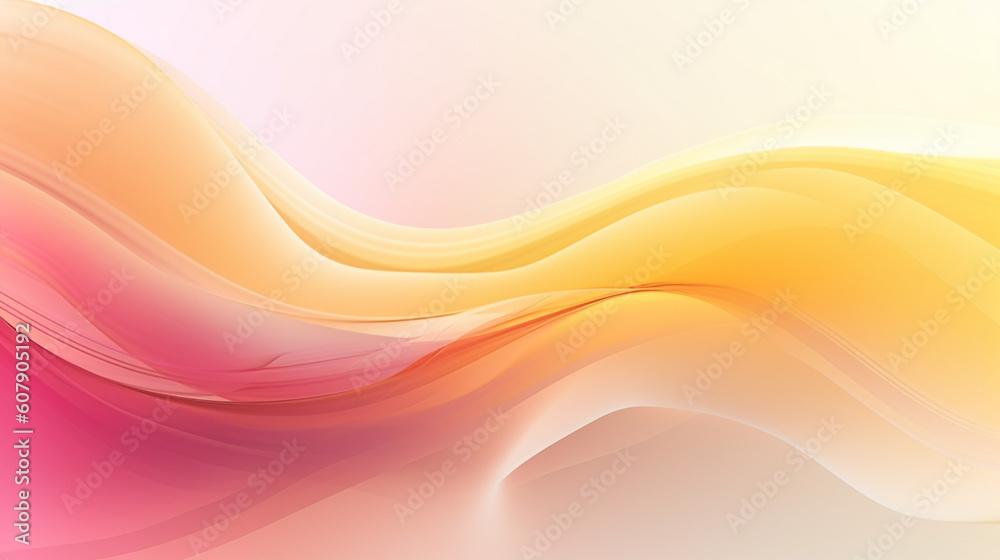 Abstract colorful wave background, Generative AI Abstract colorful wave background, Generative AI
