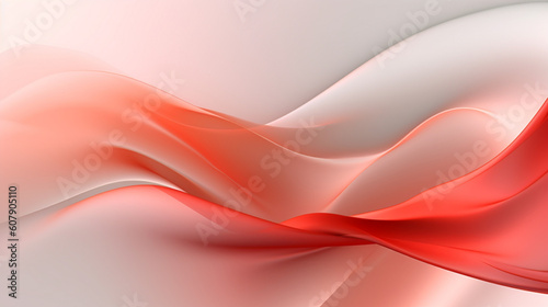 Abstract Red Background, Generative AI