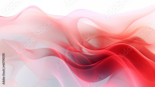 Abstract Red Background, Generative AI