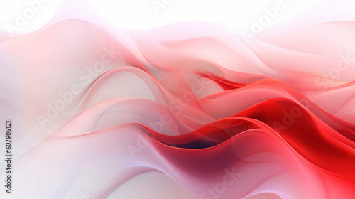 Abstract Red Background, Generative AI