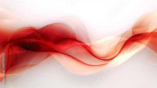 Abstract Red Background, Generative AI