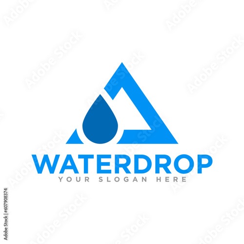 Water Drop Design Illustration