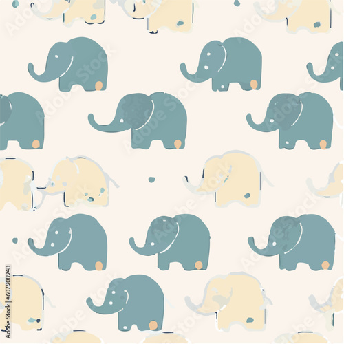 cute simple elephant pattern, cartoon, minimal, decorate blankets, carpets, for kids, theme print design
