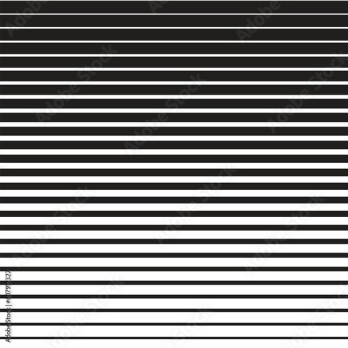 abstract seamless geometric black white horizontal line pattern.