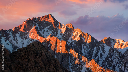 sunset in the mountains © Shafique