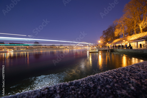 Wallpaper Mural evening view by the river glomma Torontodigital.ca