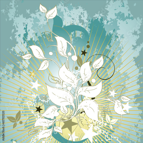 floral, this illustration may be usefull as designer work.