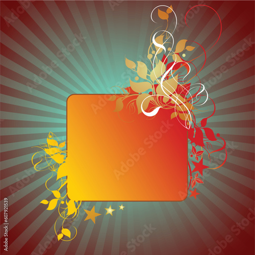 floral, this illustration may be usefull as designer work.