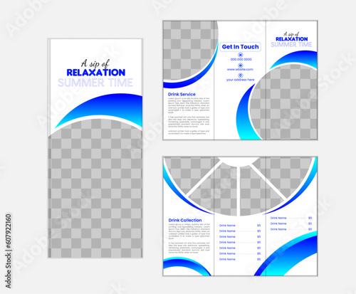 company profile brochure template layout design, corporate , Minimal Business Brochure template design