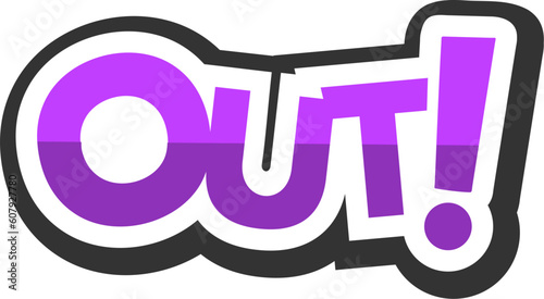 Design of out symbol