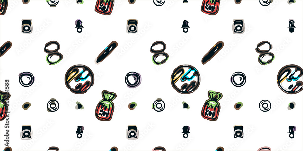 special emoji design for background with multiple expressions