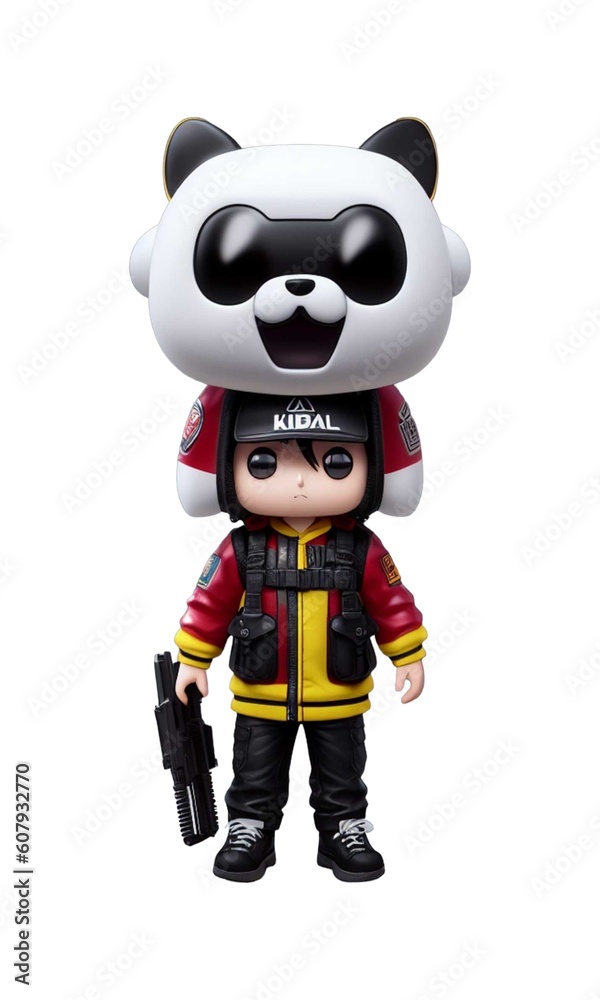 isolated object of cute character isolated object of cute character
