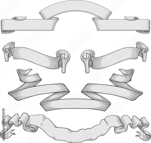Ornate banner vector