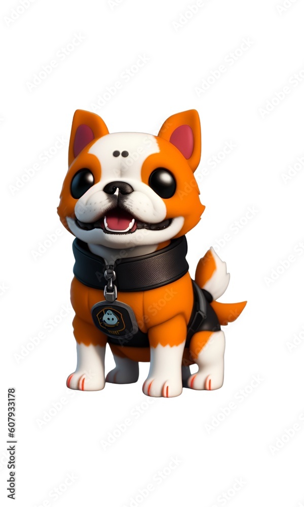 isolated object of cute character isolated object of cute character