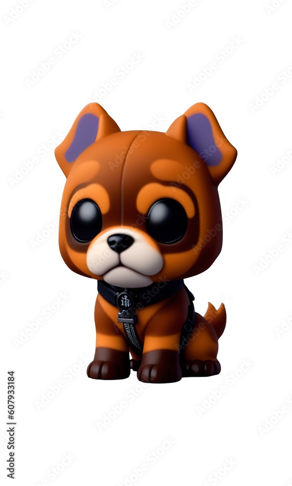 Fototapeta premium isolated object of cute character