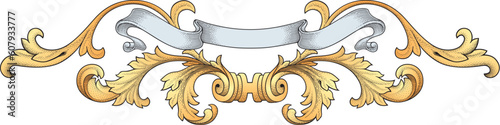 Royal banner vector