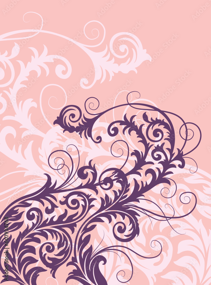 vector ornament In flower style vector ornament In flower style