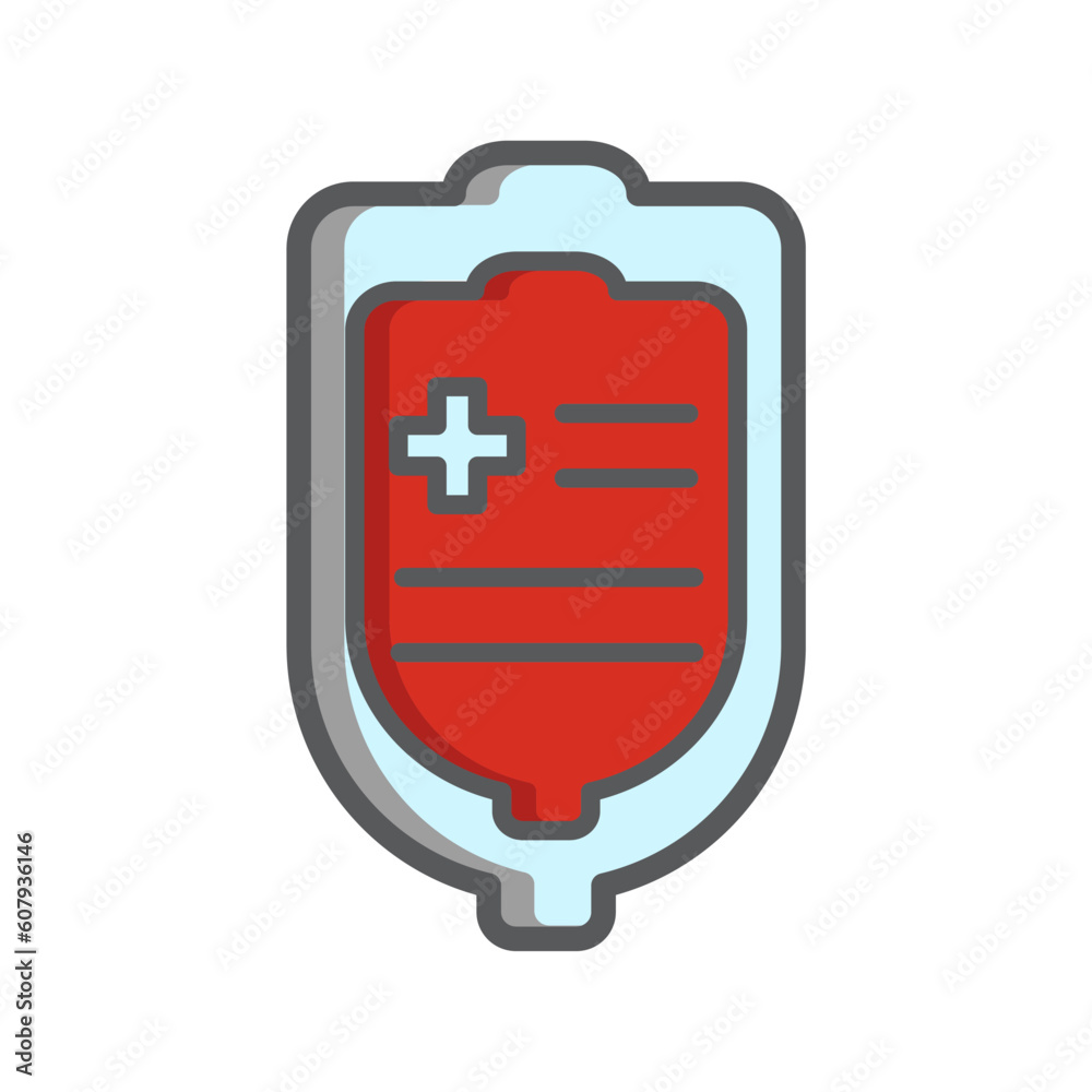 blood bag icon design vector template blood bag icon design vector template