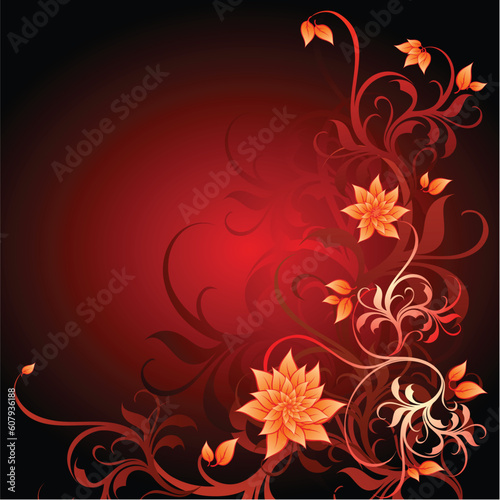 floral, this illustration may be usefull as designer work.