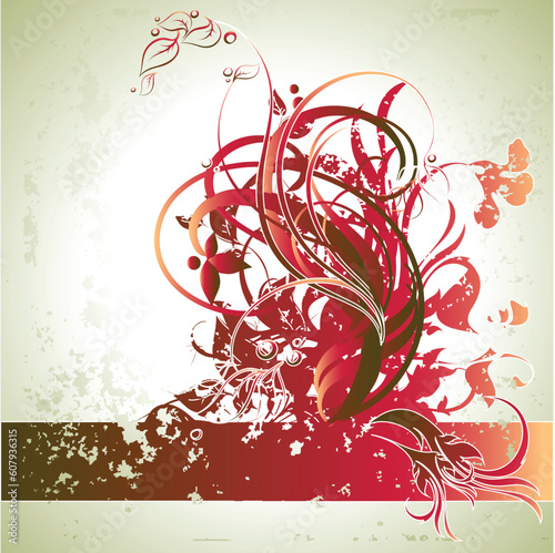 floral, this illustration may be usefull as designer work.