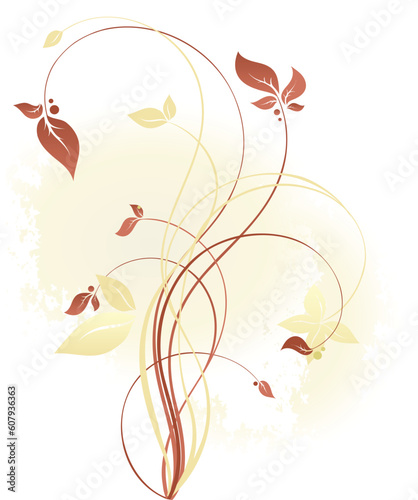 floral, this illustration may be usefull as designer work.