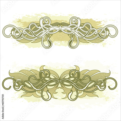 ornamental, this illustration may be usefull as designer work.