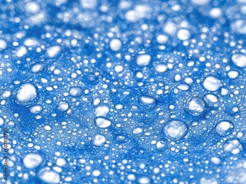 close up water drops background, ai generative