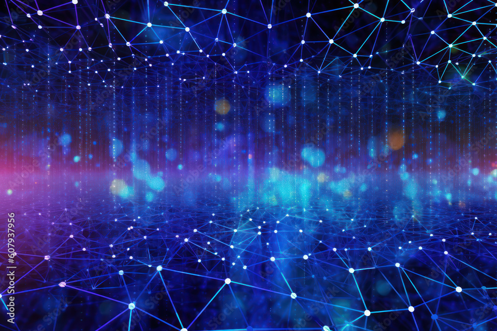 Visualizing Blockchain Stock Illustration Adobe Stock Visualizing Blockchain Stock Illustration Adobe Stock