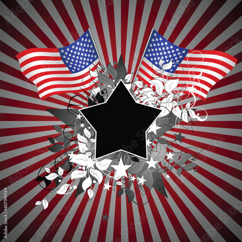 ornate usa, this illustration may be usefull as designer work.