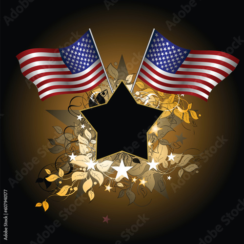 ornate usa, this illustration may be usefull as designer work.