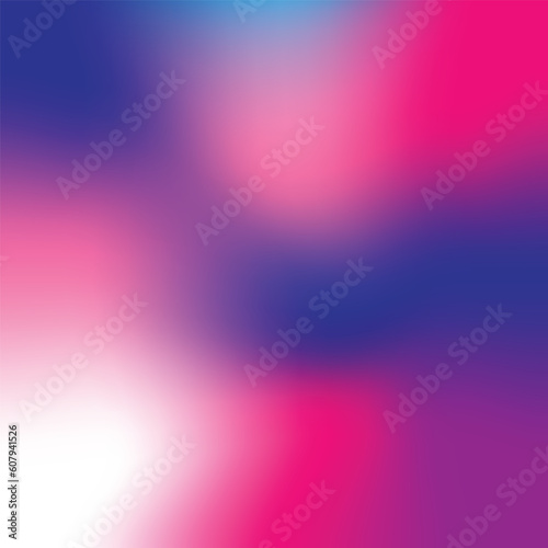 blurred fluid colorful gradient mesh background. blue purple and pink blurred abstract gradient cover