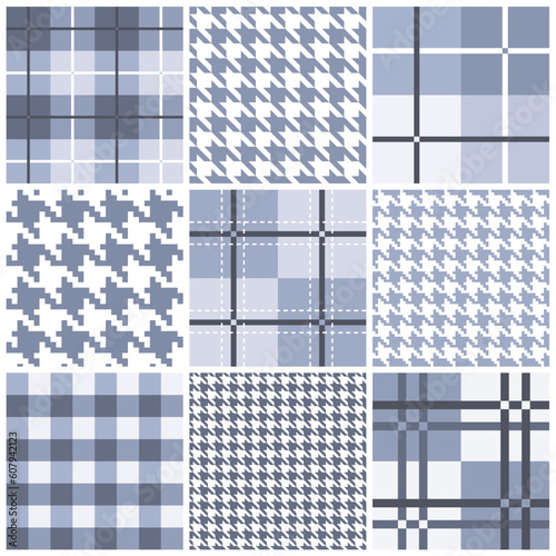 Vector seamless pattern with color variations, full scalable vector graphic included Eps v8 and 300 dpi JPG.