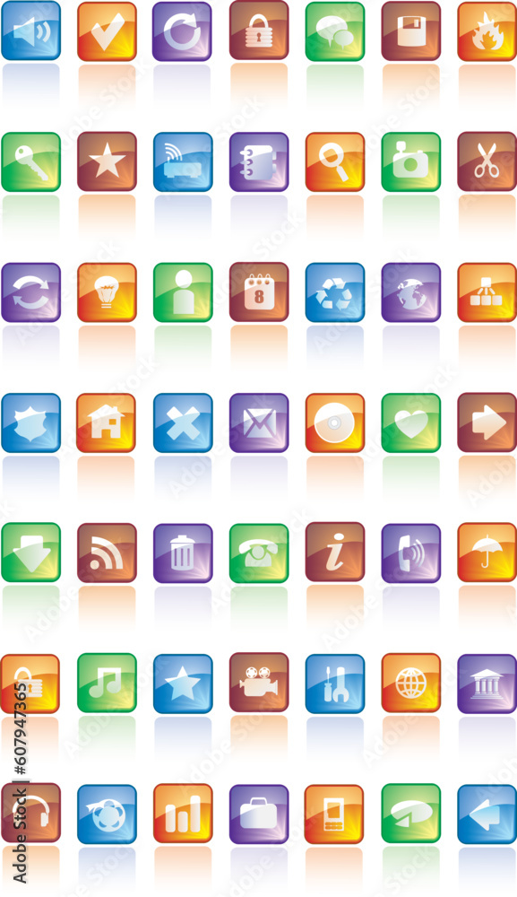 buttons with icons