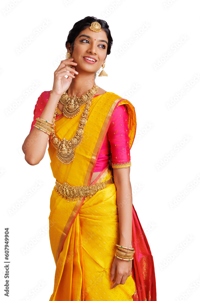 Beautiful Indian bride in studio shot. Beautiful Indian bride in studio shot.