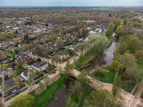 A Top View of the Town of Oisterwijk in the Netherlands © Belus