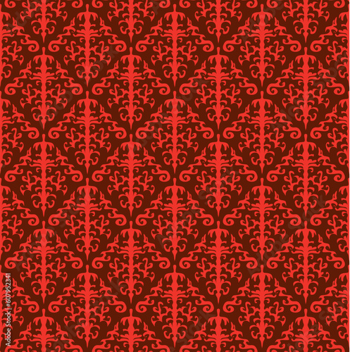 Vintage Wallpaper with Stylish motive and delicate colours