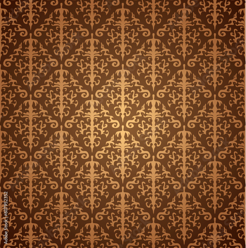 Vintage Wallpaper with Stylish motive and delicate colours