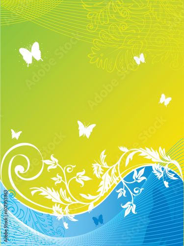 Floral Background, vector