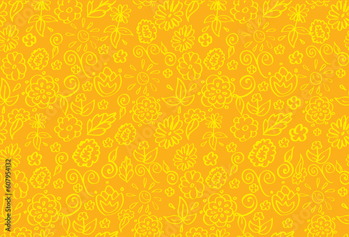 Summer flower, vector