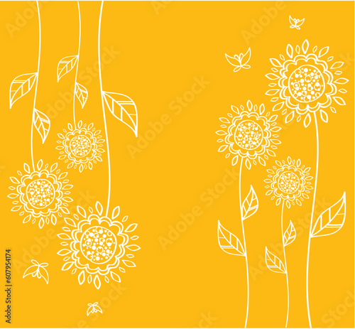 Floral Background, vector