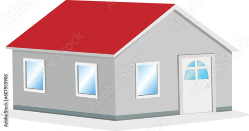 simple house vector illustration