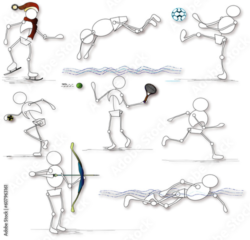 There is no man who at least to some degree does not apply to sport. People involved in sports, people are watching sports, people are bleating for sports