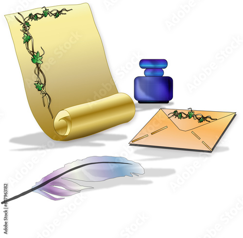 Nowadays, computer technology, many people do not even know what requires envelopes, and in fact before it was the only way to get a letter from my dear and close people
