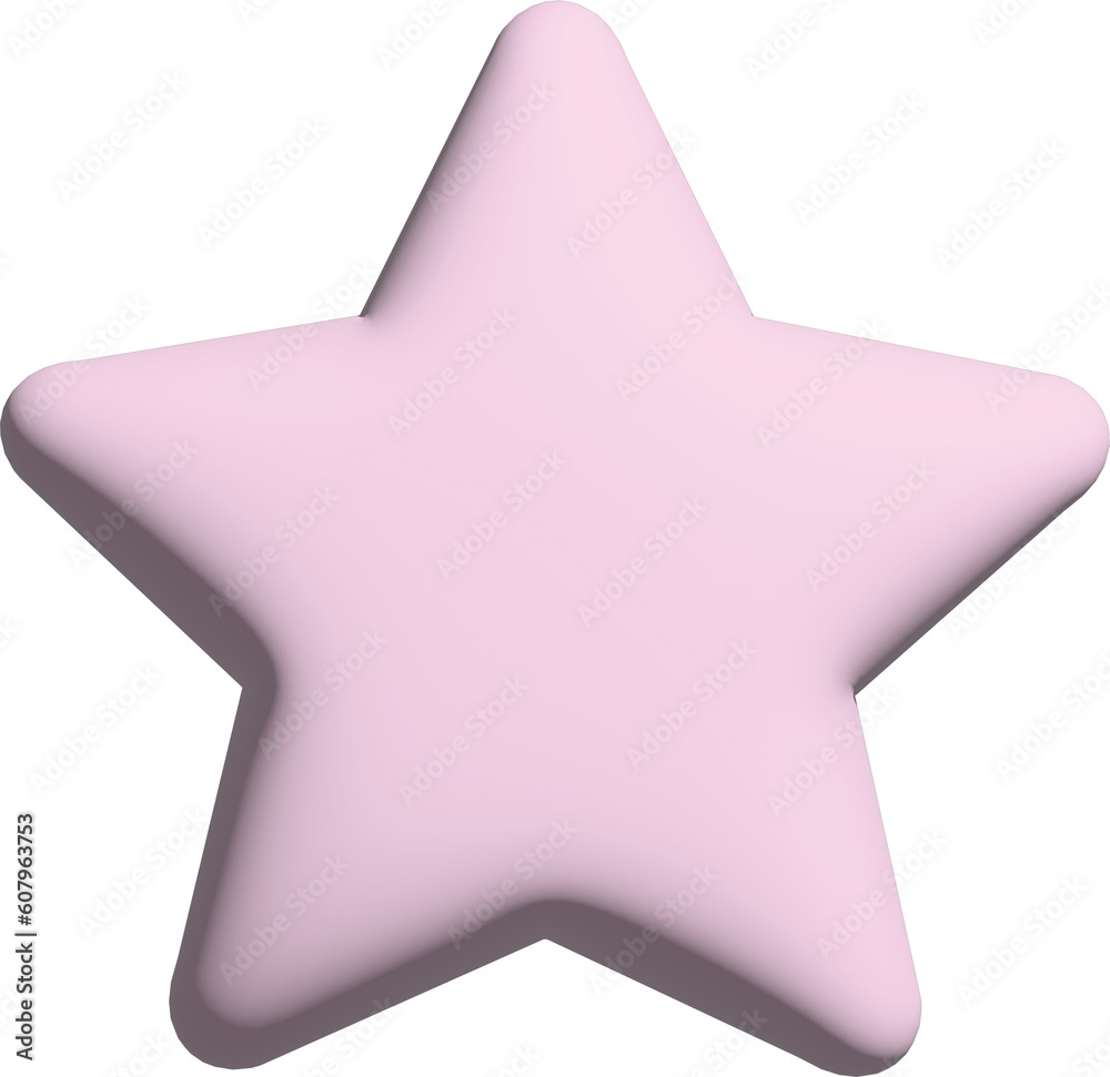 Pink Star 3D